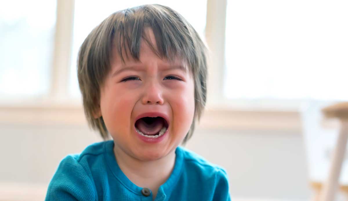 child tantrum